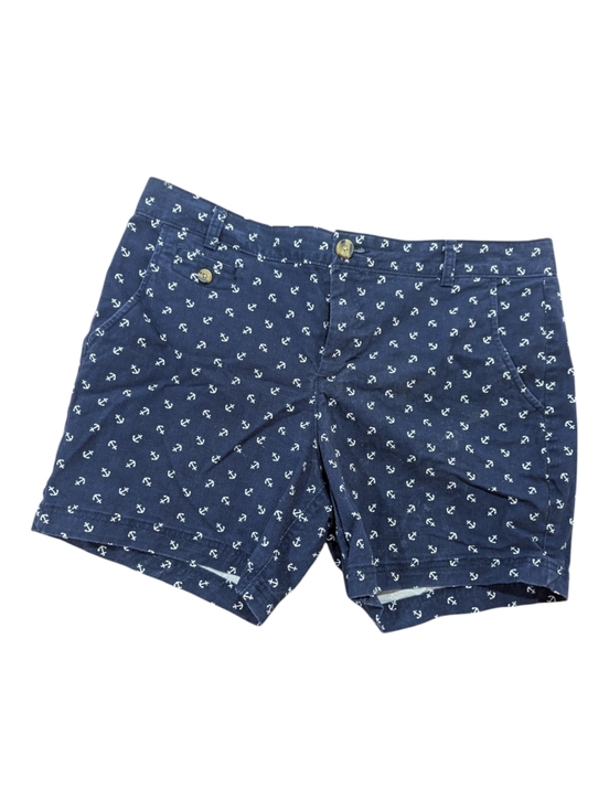 Dockers Pants - Dockers Women's Navy Blue White Anchor Shorts Size 16 *EUC